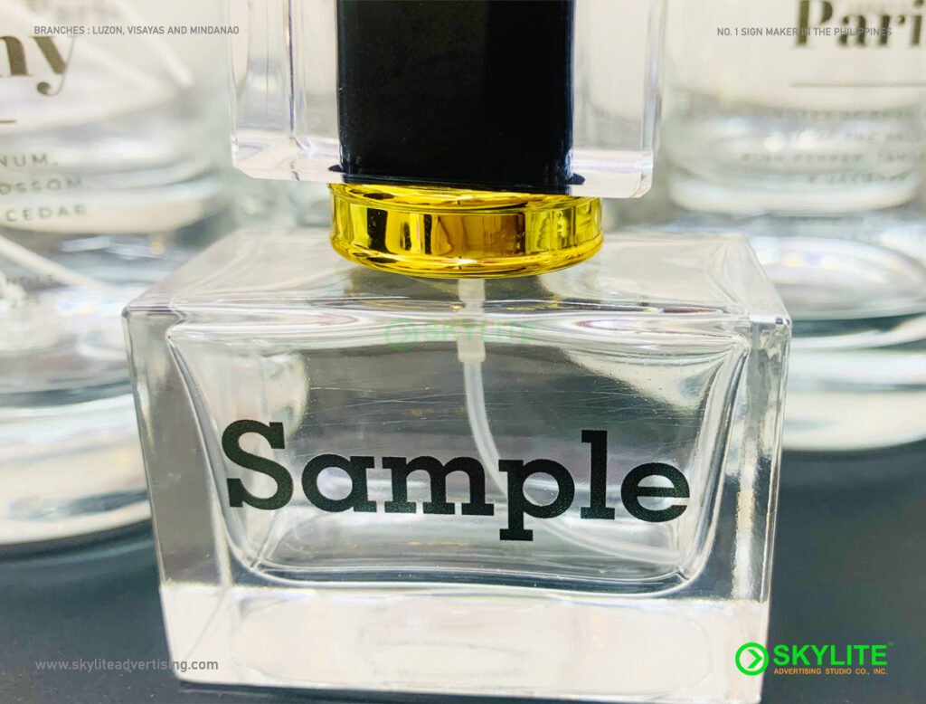 Perfume Glass Bottle UV Printing