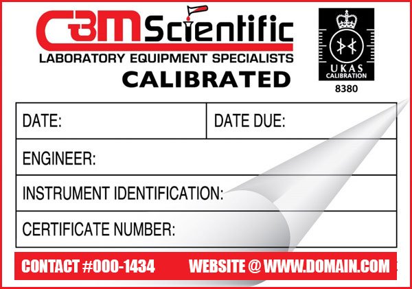 PVC UV Printed Machine Label