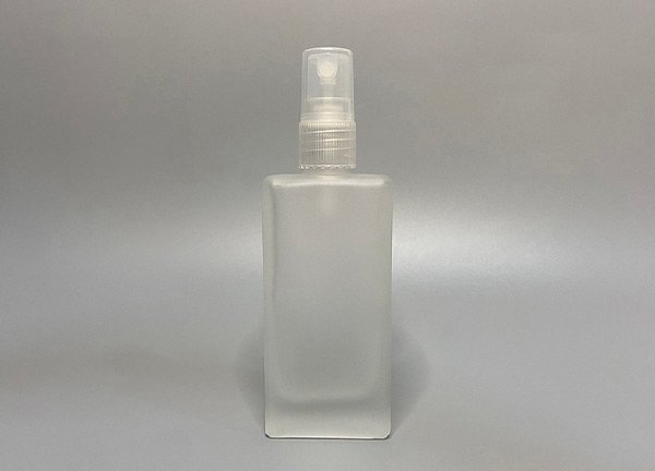 50ml Glass Rectangle Frosted