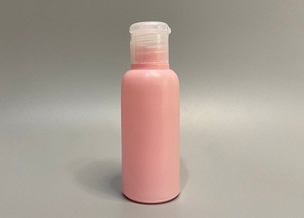 60ml HDPE Bullet Pink with Lotion Pump
