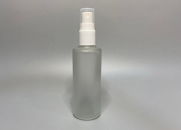 60ml Glass Tubular Frosted Clear